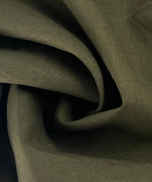 Olive - Summer Linen Blend | SKU 7920 #S173 - linen fabrics fabric by LongLing