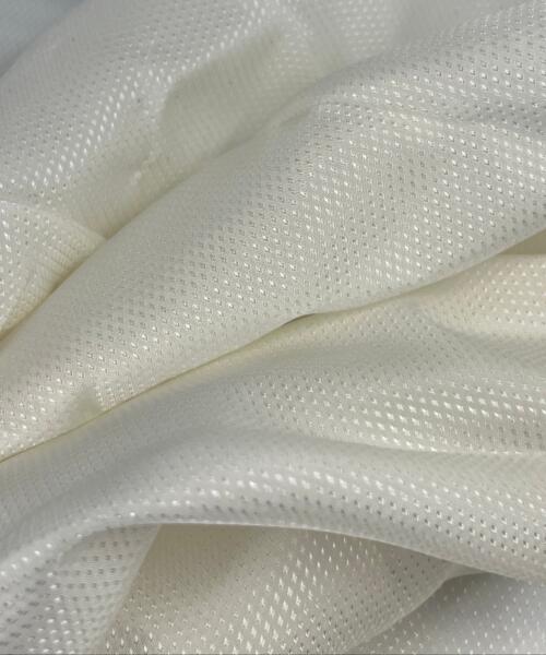 Ivory Diamond Satine Polyester Lining | 7944 #U1 - lining fabrics fabric by LongLing