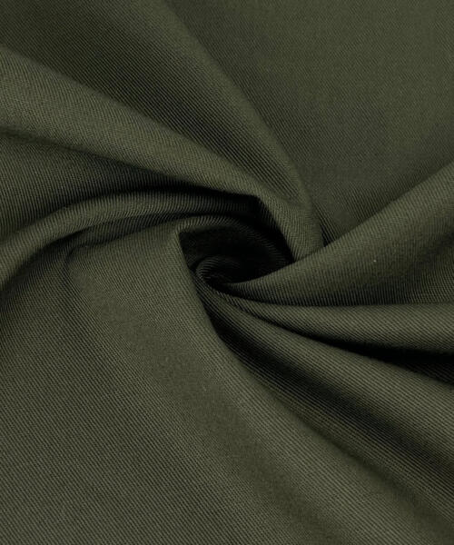 Polyester/Cotton 7 Ounce Twill - Olive | SKU 8035 - twill fabrics fabric by LongLing