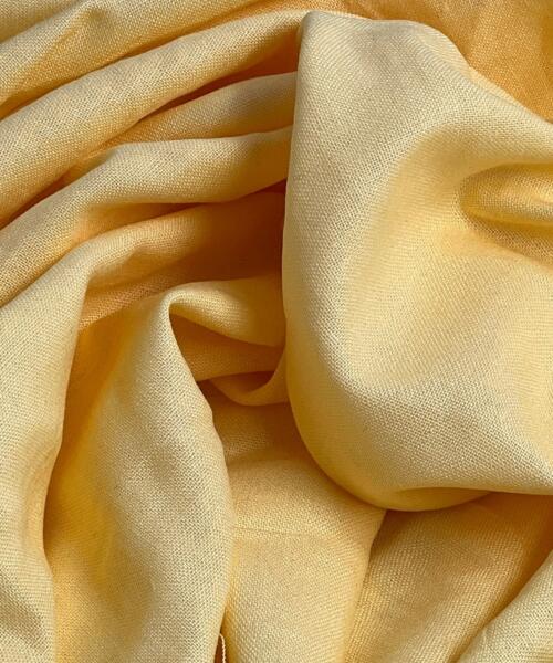 Heritage Linen - Premium Flax Linen/Cotton Blend - 6 Ounce Yellow | SKU 8048A - linen fabrics fabric by LongLing