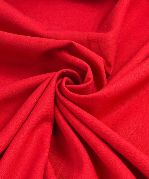 Heritage Linen - Premium Flax Linen/Cotton Blend - 6.5 Ounce Red | SKU 8048B - linen fabrics fabric by LongLing
