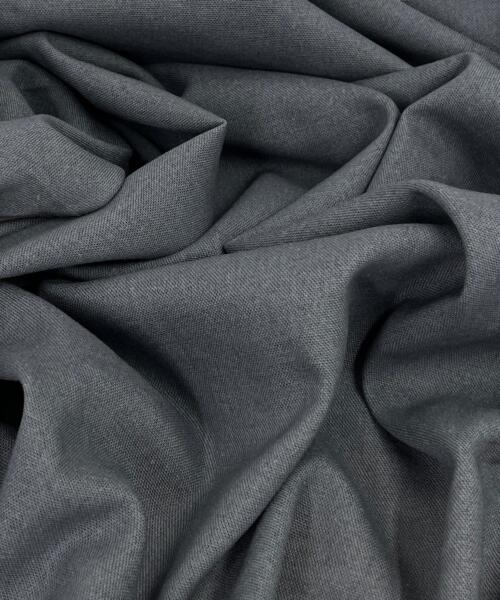 Heritage Linen - Premium Flax Linen/Cotton Blend - 5 Ounce Charcoal | SKU 8048C - linen fabrics fabric by LongLing