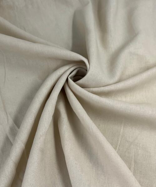 Heritage Linen - Premium Flax Linen/Cotton Blend - 5.5 Ounce Solid Natural | SKU 8048C - linen fabrics fabric by LongLing