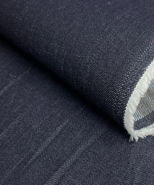 Dark Indigo Stretch Denim - 11 Ounce, Cotton/Spandex - Made for Wrangler - SKU 8094 #U141 - denim fabrics fabric by LongLing