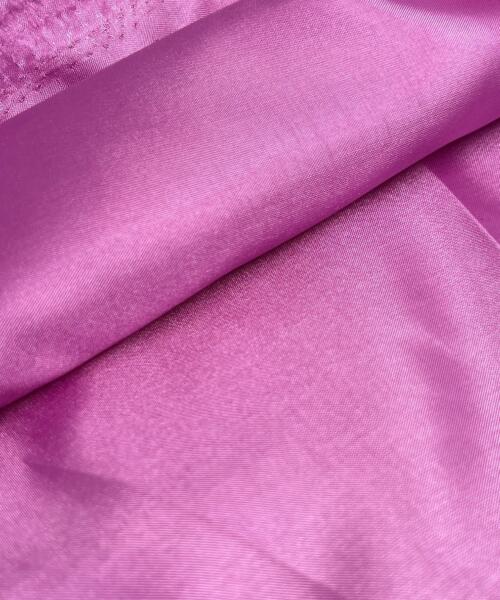 Polyester Woven Lining - Teaberry Pink - 72" Remnant - lining fabrics fabric by LongLing