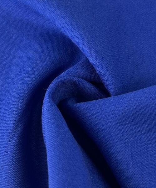 Laundered Linen Blend - 6 Ounce Royal Blue - (Avg. 60 Yard Roll) - linen fabrics fabric by LongLing