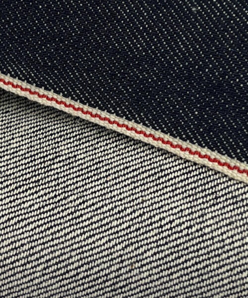 Japanese Selvedge Denim - 12.5 Ounce, 34" Wide, Dark Indigo - #S134 - denim fabrics fabric by LongLing