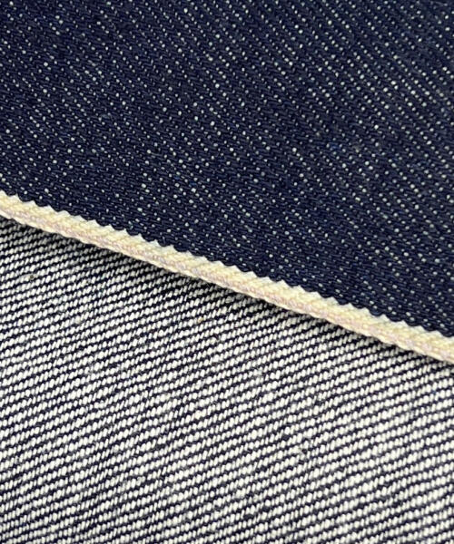 Japanese Selvedge Denim - 12.5 Ounce, 31" Wide, Dark Indigo - #S144 - denim fabrics fabric by LongLing