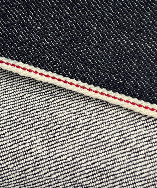 Japanese Selvedge Denim - 12 Ounce, 33.5" Wide, Dark Indigo - #S146 - denim fabrics fabric by LongLing