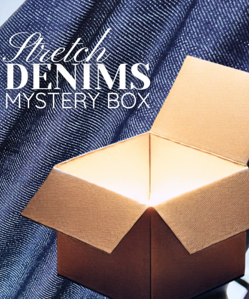 STRETCH Denim - Indigo Assortment | Mystery Box - denim fabrics fabric by LongLing