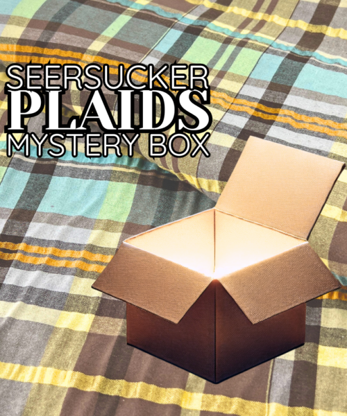 Lightweight Summer-Ready Shirting - Seersucker Plaids | Mystery Box - shirting fabrics fabric by LongLing